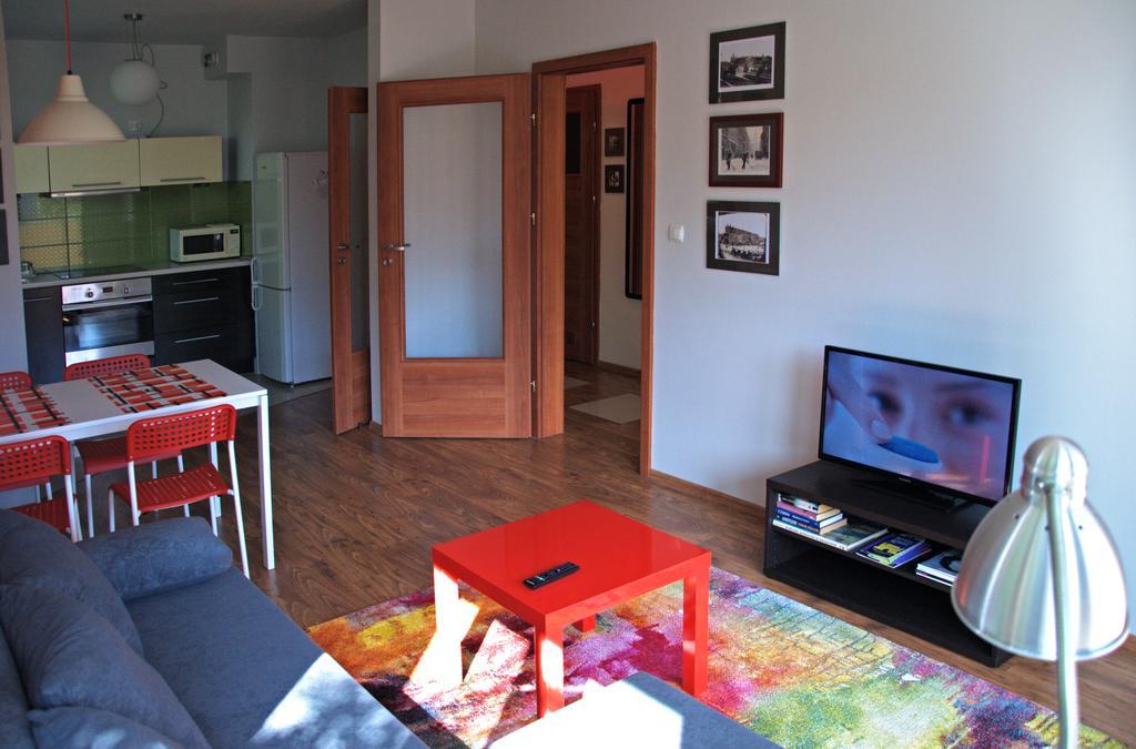 Color Apartment Cracovia Habitación foto